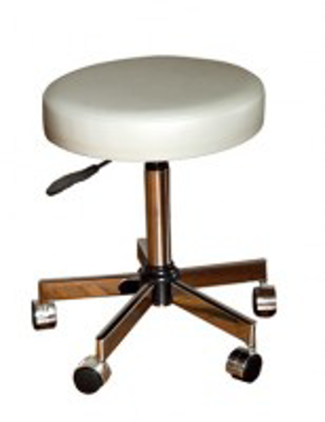 Picture of Anaesthetist Stool 5-Castor Black Pacific Medical