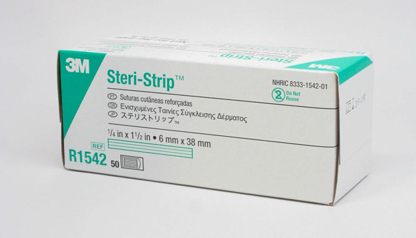 Picture of Steri-Strip Reinforced 3M R1542 6 x 38mm 50s