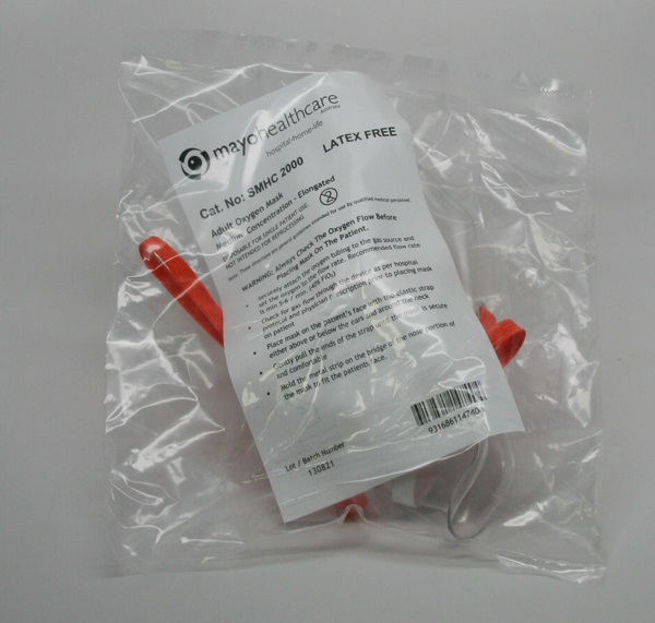 Picture of Oxygen Mask Adult Teleflex 2000