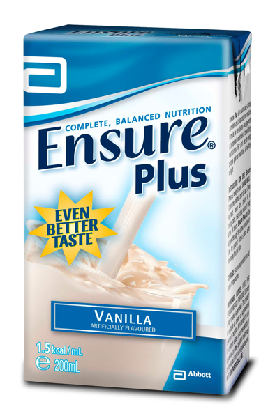 Picture of Ensure Plus Tetra Vanilla 200ml C/27