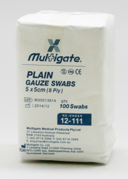 Picture of Gauze Swab Multigate 12-111 5cm 100s