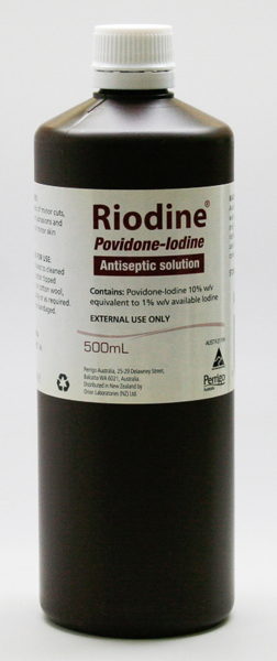 Picture of Riodine Antiseptic 500ml