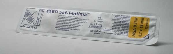 Picture of Saf-T-Intima 24G (0.7) x 19mm