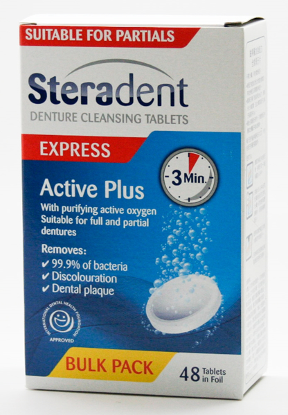 Picture of Steradent Plus Denture Cleansing Tablets 48s