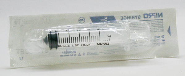 Picture of Syringe Hypo Sterile 5mL (BD)