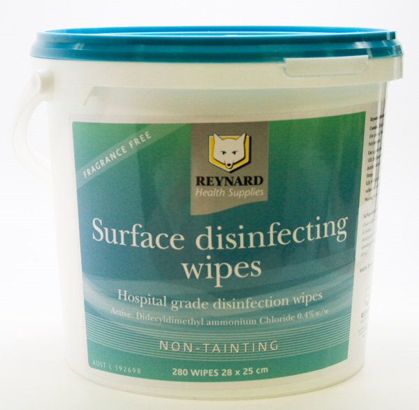 Picture of Reynard Surface Disinfecting Wipes Tub 280s