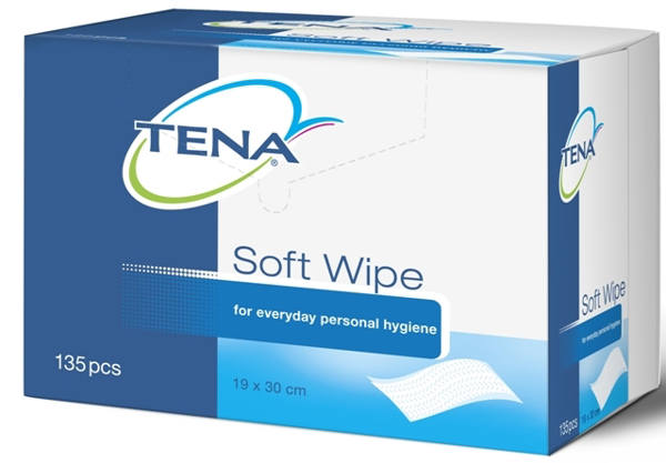 Picture of Tena Soft Wipes 135's C/8