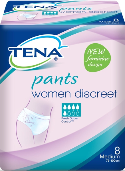 Picture of Tena Womens Discreet Med P/8