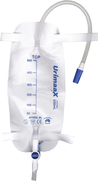 Picture of Urine Leg Bag Sterile 500mL 30cm Urimaax