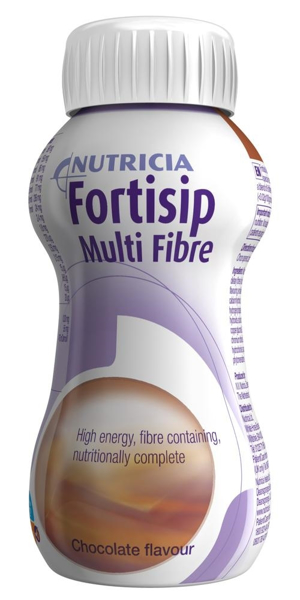 Picture of Fortisip Multifibre Chocolate 200mL C/24