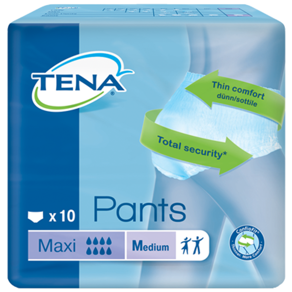 Picture of Tena Pants Maxi Med  PROSkin PKT 10