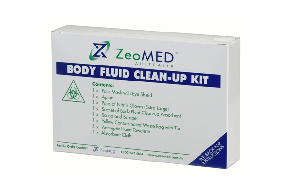 Picture of Quick Response Body Fluid Spill Kit ZeoMED