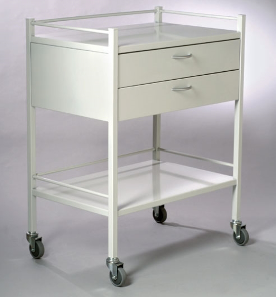 Picture of Trolley Epoxy 2-Drawer 49x75cm Axis Health