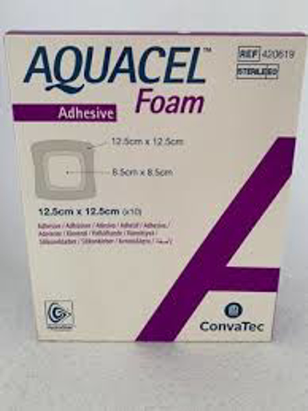 Picture of Aquacel Foam Adhesive 12.5x12.5cm 10s