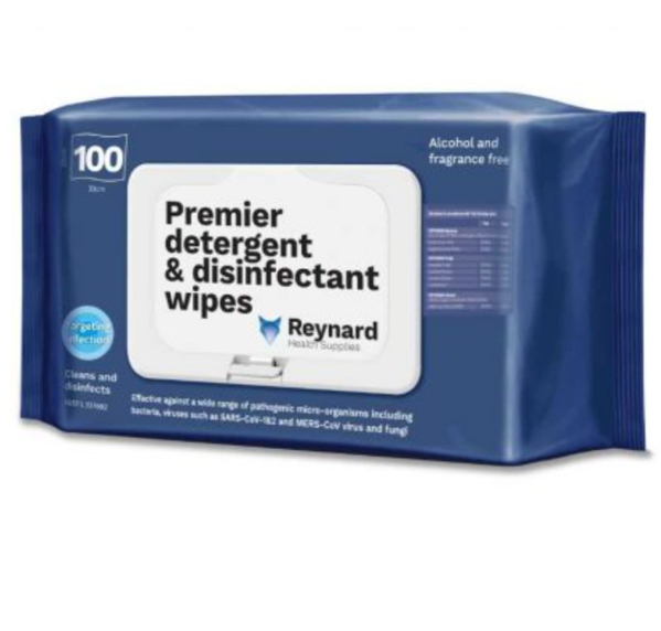 Picture of Reynard Premier Disinfectant Wipes 100s